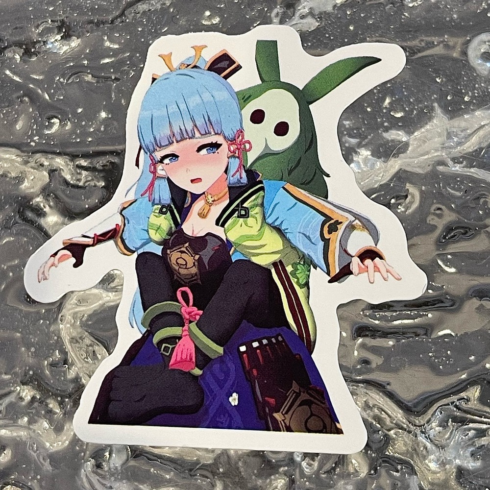 5/$10 Waterproof Vinyl Sticker Genshin Impact Kamisato Ayaka